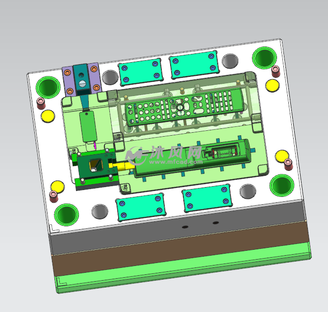 電視遙控器模具設(shè)計(jì)圖